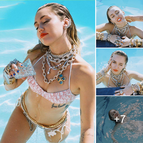 Miley Cyrus Embraces Edgy Glamour in Striking Photoshoot with Alice Mottie